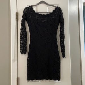NWT Jump Apparel Black Lace Dress